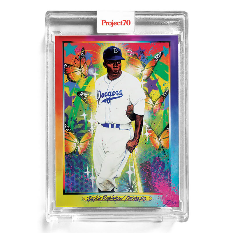 Jackie Robinson 2021 Topps Project70 by Risk 