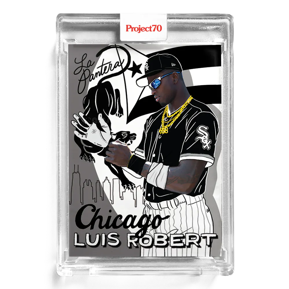 Luis Robert 2021 Topps Project70 by Sophia Chang #127 - Print Run: 3872