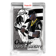 Luis Robert 2021 Topps Project70 by Sophia Chang #127 - Print Run: 3872