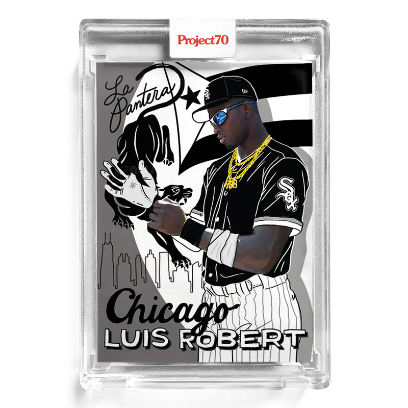 Luis Robert 2021 Topps Project70 by Sophia Chang 