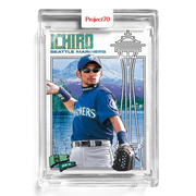 Ichiro 2021 Topps Project70 by Ben Baller #129 - Print Run: 3238