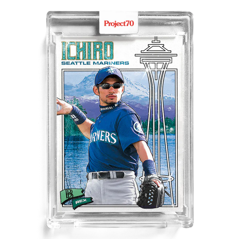 Ichiro 2021 Topps Project70 by Ben Baller 