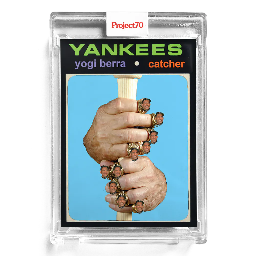 Yogi Berra 2021 Topps Project70 by Action Bronson #134 - Print Run: 1903
