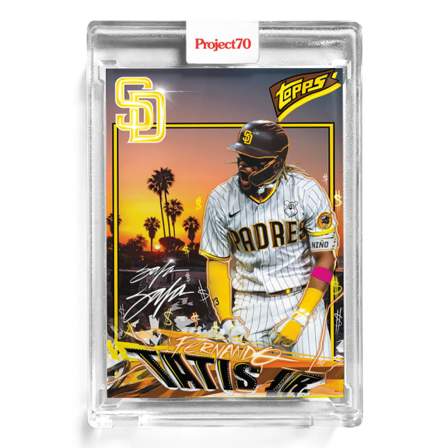 Fernando Tatis Jr. 2021 Topps Project70 by King Saladeen 