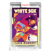 Luis Robert 2021 Topps Project70 by Solefly #138 - Print Run: 2260