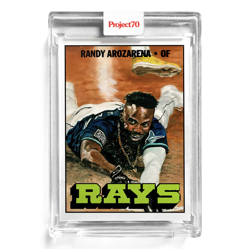 Randy Arozarena 2021 Topps Project70 by Jacob Rochester 