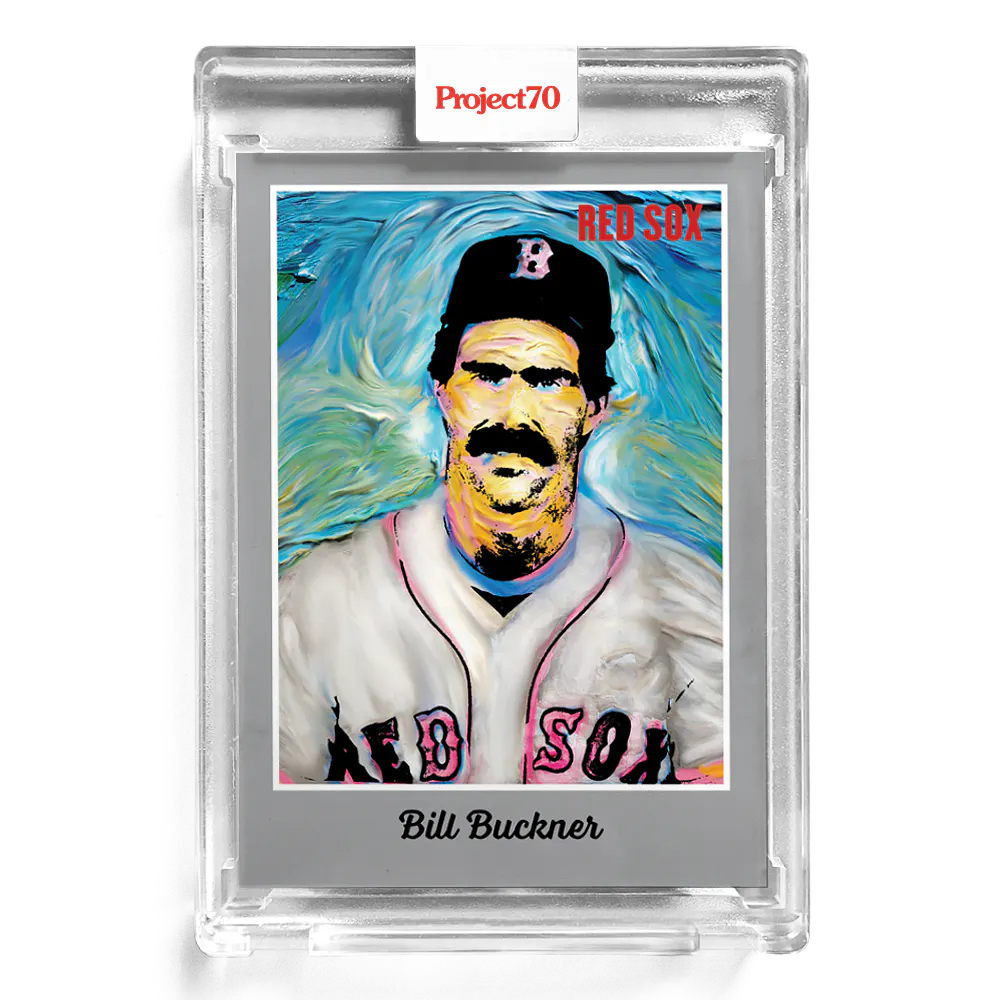 Bill Buckner 2021 Topps Project70 by Ron English #148 - Print Run: 1185