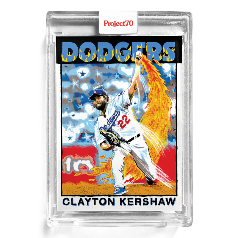 Clayton Kershaw 2021 Topps Project70 by Chinatown Market 