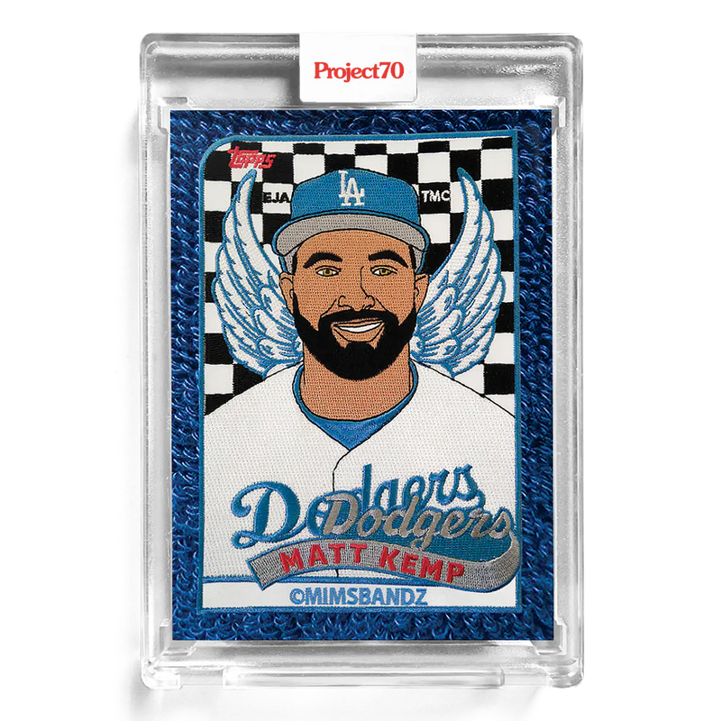 Matt Kemp 2021 Topps Project70 by Mimsbandz 