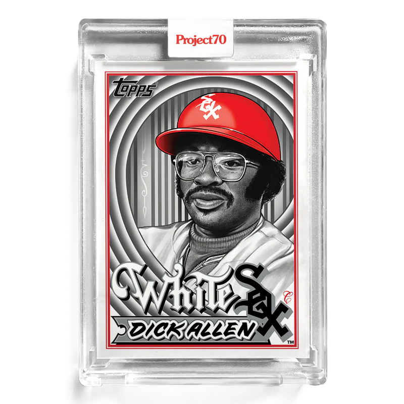 Dick Allen 2021 Topps Project70 by Mister Cartoon 