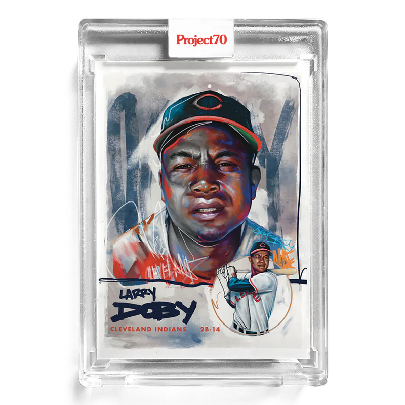 Larry Doby 2021 Topps Project70 by Chuck Styles 