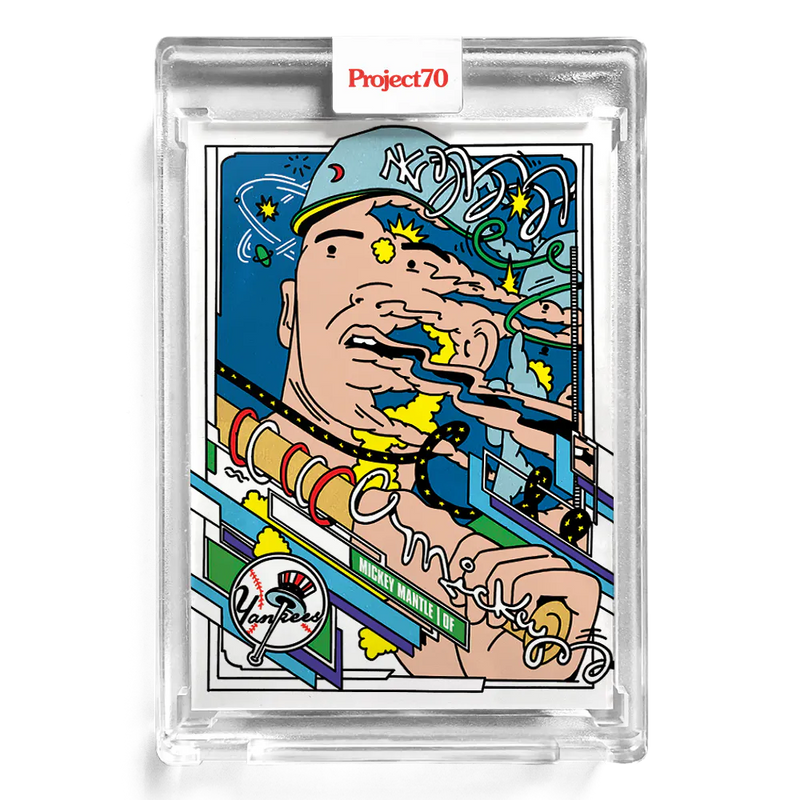 Mickey Mantle 2021 Topps Project70 by Ermsy 