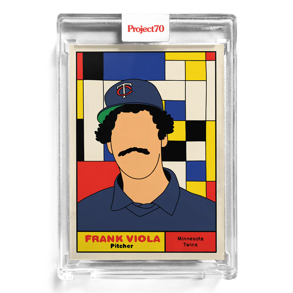 Frank Viola 2021 Topps Project70 by Fucci #158 - Print Run: 1271