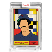 Frank Viola 2021 Topps Project70 by Fucci #158 - Print Run: 1271