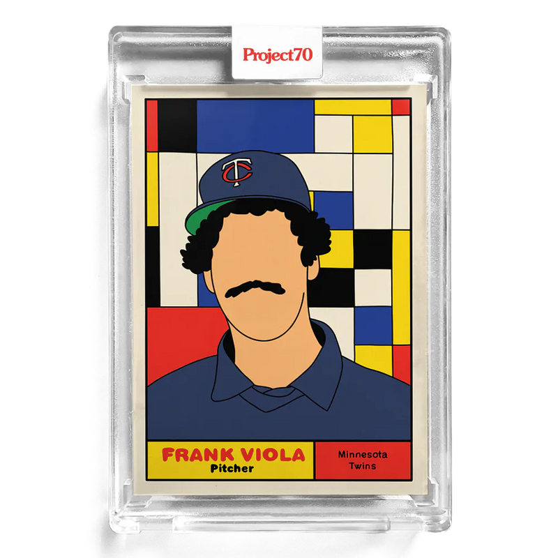 Frank Viola 2021 Topps Project70 by Fucci 