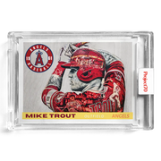 Mike Trout 2021 Topps Project70 by Lauren Taylor #159 - Print Run: 9472