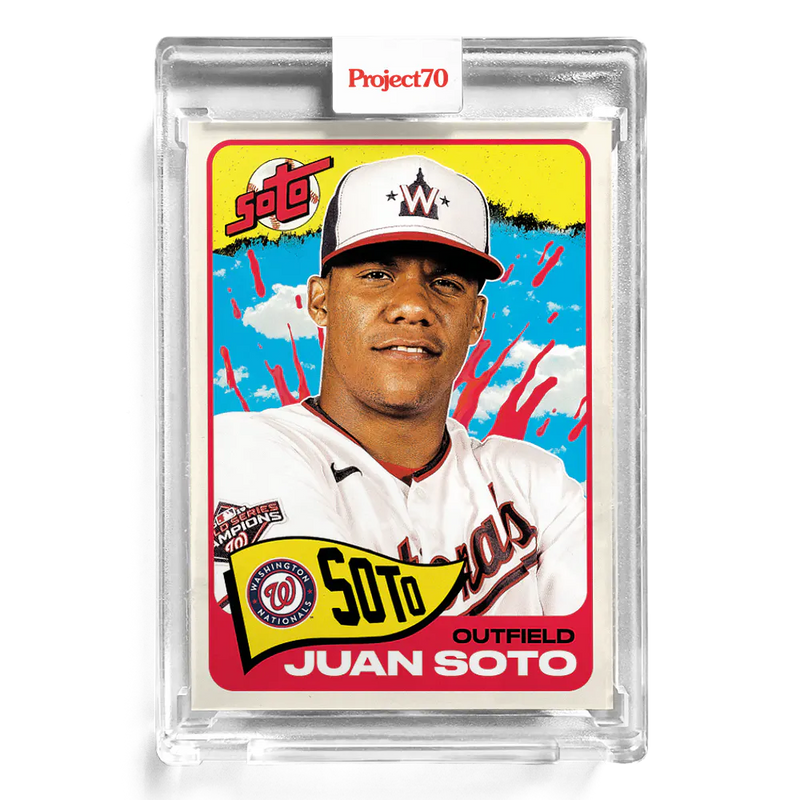 Juan Soto 2021 Topps Project70 by Tyson Beck 