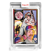Wade Boggs 2021 Topps Project70 by Efdot #162 - Print Run: 1393