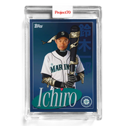 Ichiro 2021 Topps Project70 by Blue the Great #166 - Print Run: 1541