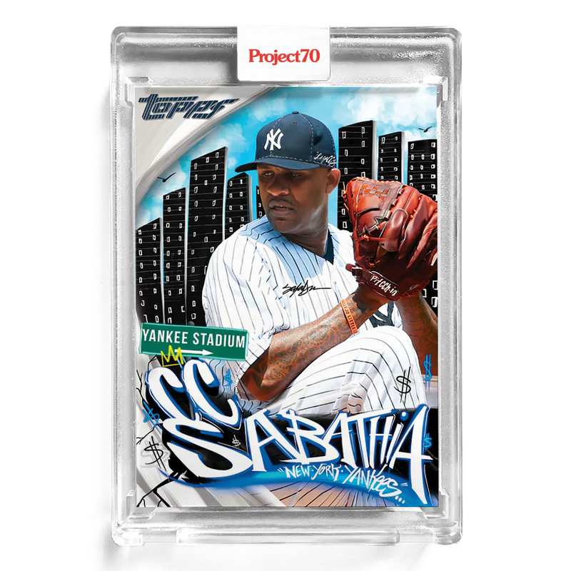 CC Sabathia 2021 Topps Project70 by King Saladeen 