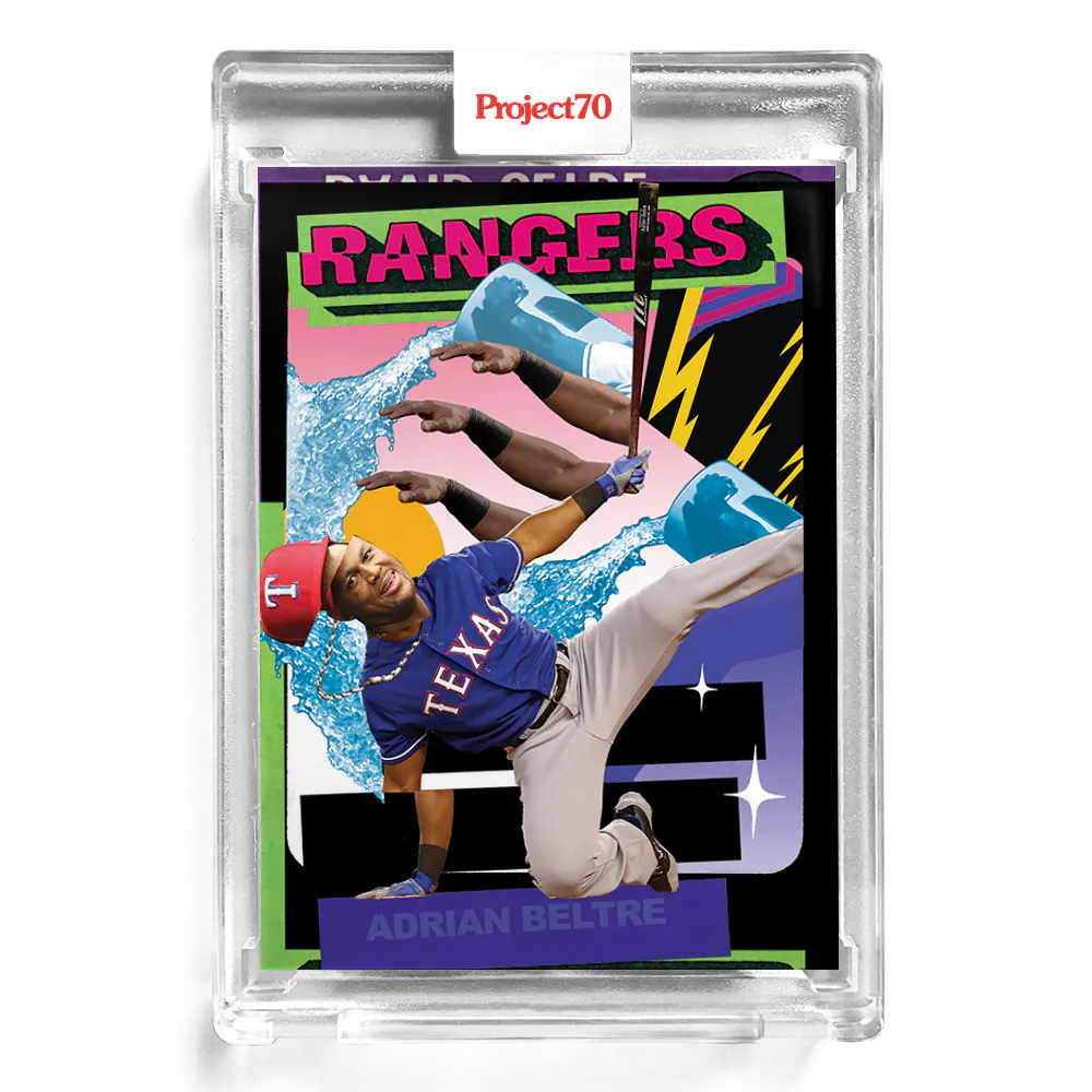 Adrian Beltre 2021 Topps Project70 by POSE #173 - Print Run: 1011