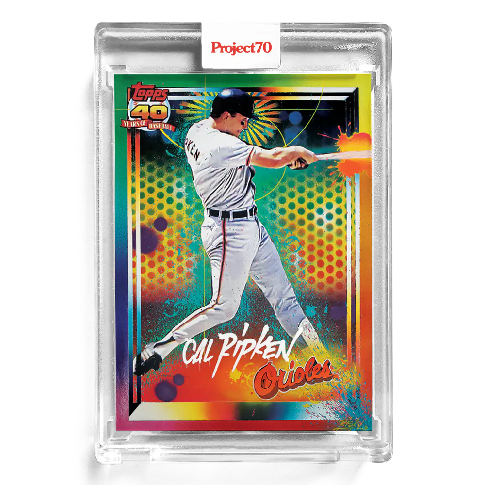 Cal Ripken Jr. 2021 Topps Project70 by Risk #175 - Print Run: 2125