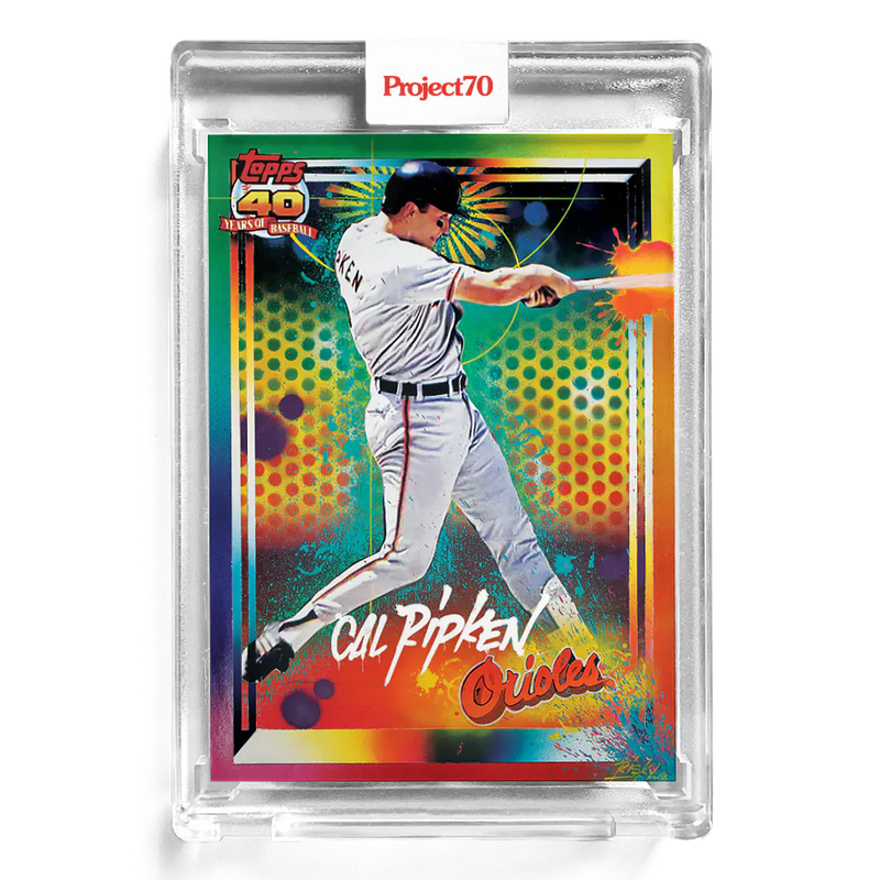 Cal Ripken Jr. 2021 Topps Project70 by Risk 