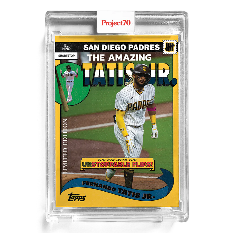 Fernando Tatis Jr. 2021 Topps Project70 by Undefeated 