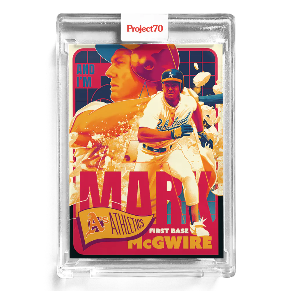 Mark McGwire 2021 Topps Project70 by Matt Taylor #179 - Print Run: 1044