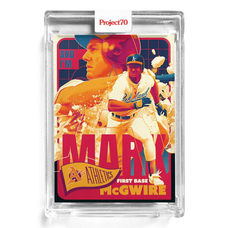 Mark McGwire 2021 Topps Project70 by Matt Taylor 