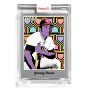 Johnny Bench 2021 Topps Project70 by Ron English #180 - Print Run: 1170