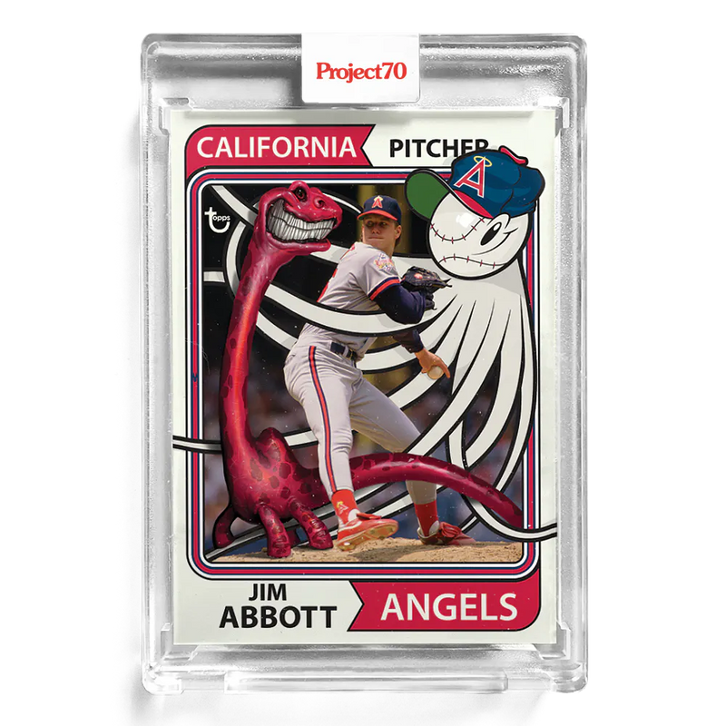 Jim Abbott 2021 Topps Project70 by CRAOLA 