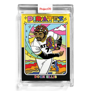Dock Ellis 2021 Topps Project70 by Chinatown Market #184 - Print Run: 1503