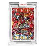 Carlton Fisk 2021 Topps Project70 by JK5 #188 - Print Run: 1349