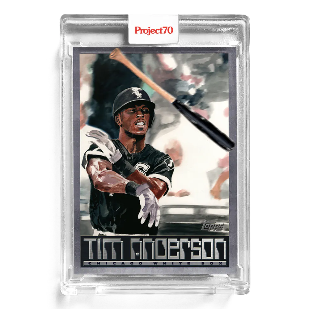 Tim Anderson 2021 Topps Project70 by Jacob Rochester #190 - Print Run: 1357