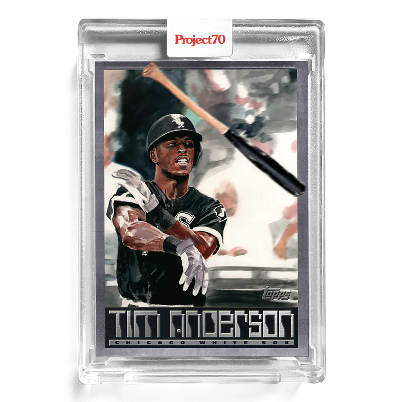 Tim Anderson 2021 Topps Project70 by Jacob Rochester 