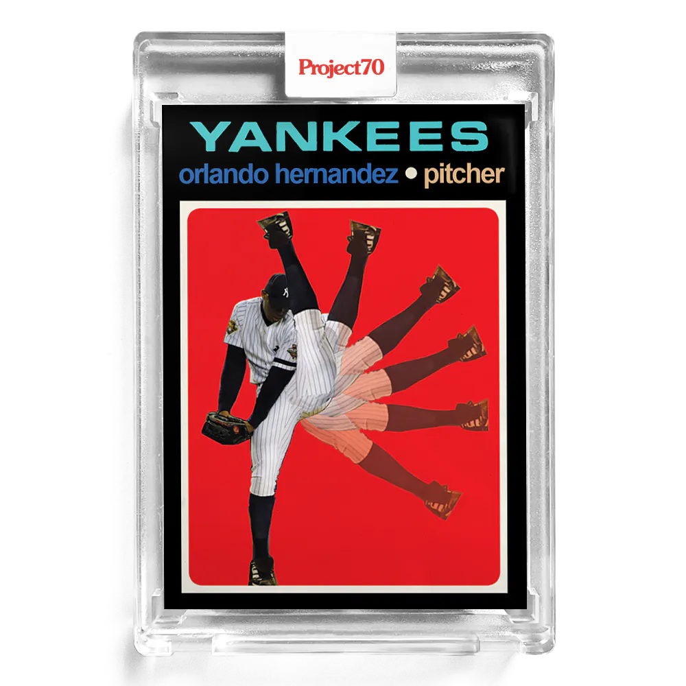 Orlando Hernandez 2021 Topps Project70 by Action Bronson #192 - Print Run: 1302