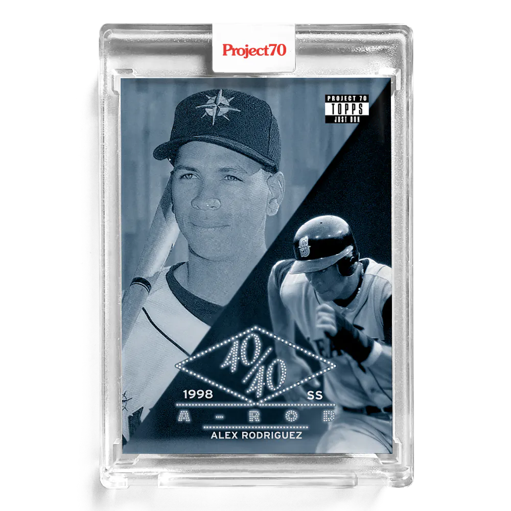 Alex Rodriguez 2021 Topps Project70 by Don C #195 - Print Run: 930
