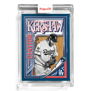 Clayton Kershaw 2021 Topps Project70 by Mister Cartoon #207 - Print Run: 1783
