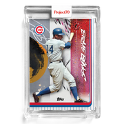 Ernie Banks 2021 Topps Project70 by Futura #206 - Print Run: 1605