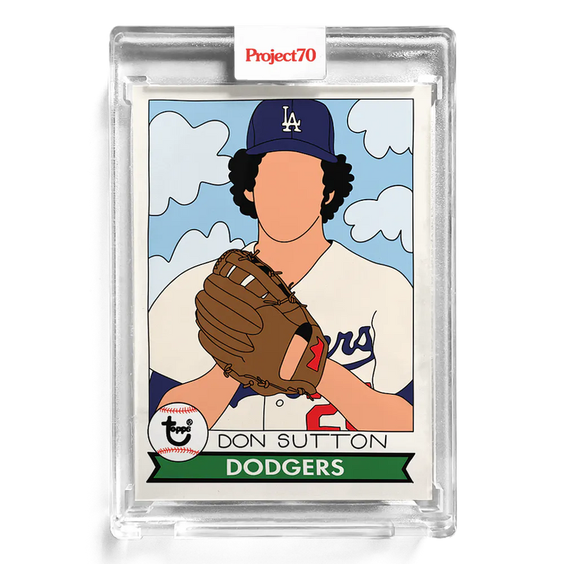 Don Sutton 2021 Topps Project70 by Fucci 