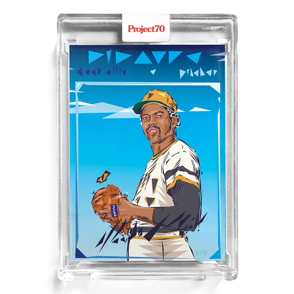 Dock Ellis 2021 Topps Project70 by Naturel #210 - Print Run: 1059