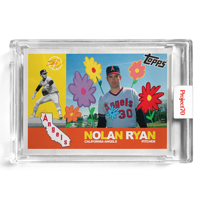 Nolan Ryan 2021 Topps Project70 by Sean Wotherspoon 