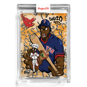 David Ortiz 2021 Topps Project70 by Distortedd #218 - Print Run: 1752