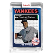 Joe Torre 2021 Topps Project70 by Jeff Staple #221 - Print Run: 1144