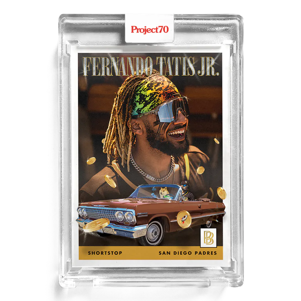 Fernando Tatis Jr. 2021 Topps Project70 by Ben Baller #223 - Print Run: 12142