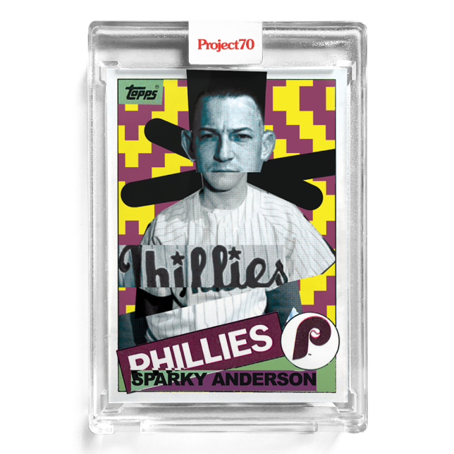 Sparky Anderson 2021 Topps Project70 by POSE 