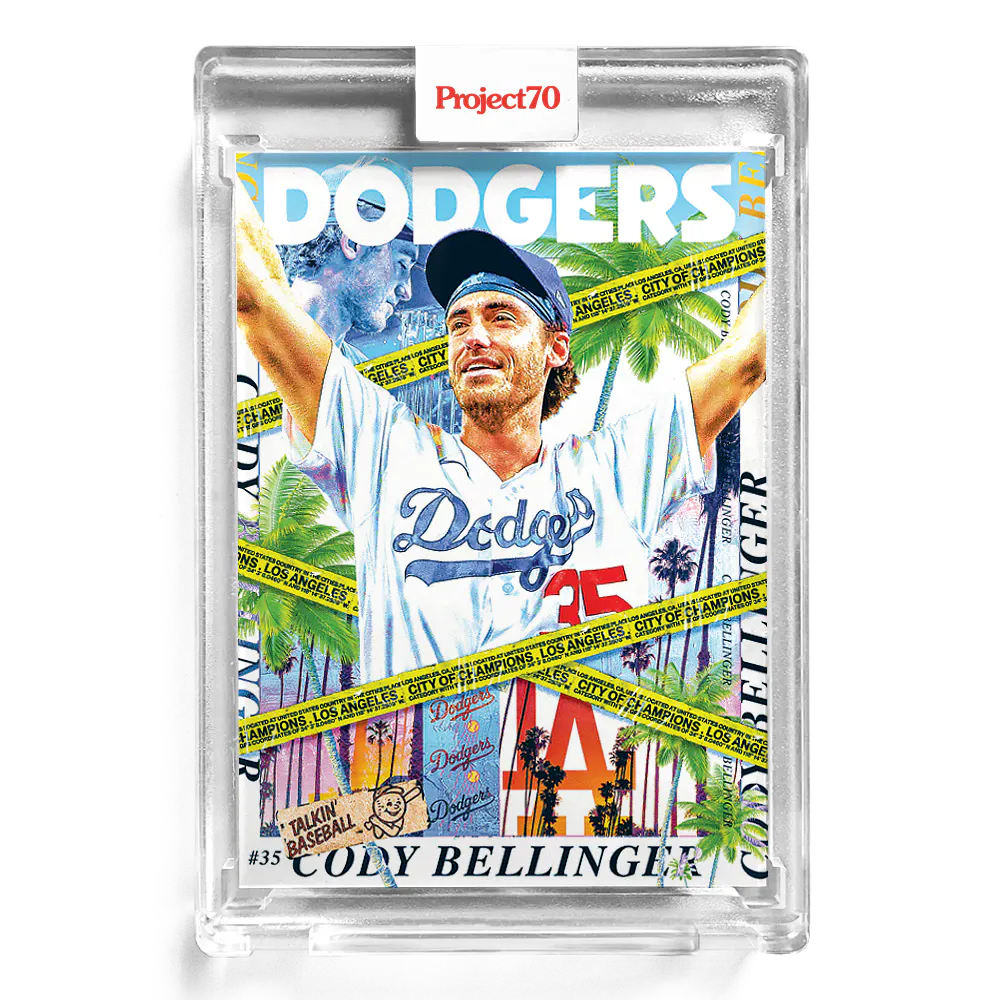 Cody Bellinger 2021 Topps Project70 by Tyson Beck #229 - Print Run: 1399