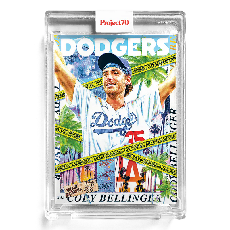 Cody Bellinger 2021 Topps Project70 by Tyson Beck 