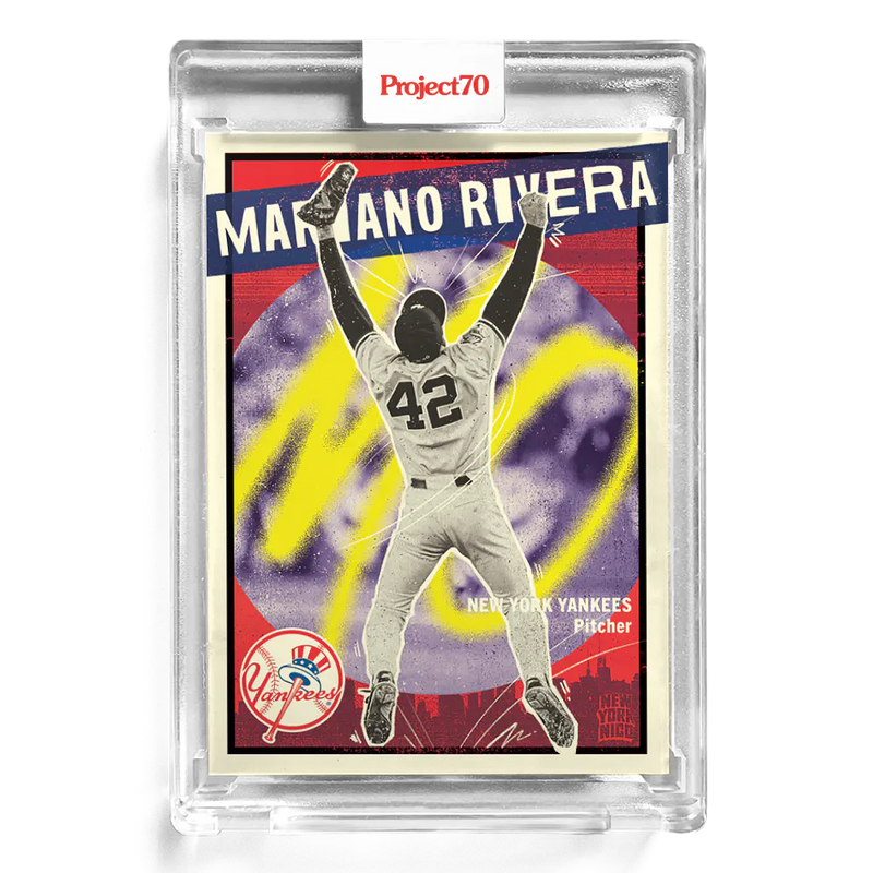 Mariano Rivera 2021 Topps Project70 by New York Nico 